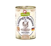 GranataPet Liebling's Mahlzeit Volaille Pur, 6 x 400 g, Nourriture Humide pour Chien, Nourriture pour Chien, sans céréales ni Sucre, Aliment Complet à Haute teneur en Viande et huiles de qualité