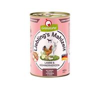 GranataPet Liebling's Repas - Agneau et cœur de Poulet - Nourriture Humide pour Chien - sans céréales et sans Sucre - Aliment Complet - 6 x 400 g