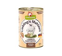 GranataPet Liebling's Repas pour Chien Agneau & Pommes de Terre Nourriture Humide pour Chien sans céréales et sans Sucre ajoutés 6 x 400 g
