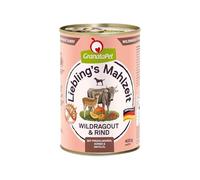 GranataPet Liebling's Repas Wildragout & Boeuf Aliment Humide pour Chien sans céréales et sans Sucre, 6 x 400 g