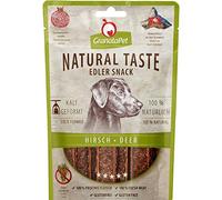 GranataPet Natural Taste Edeller Snack Cerf - Friandises pour Chiens sans céréales et sans additifs de Sucre - Récompense pour Les intermédiaires - Savoureuse friandise pour Chien - 90 g