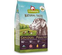 GranataPet Natural Taste - Nourriture sèche pour Chiens Adultes - sans céréales et sans Sucre ajoutés - Aliment Complet pour Chiens Adultes - 12 kg