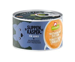 GranataPet Suppenkasper Dinde avec courgettes, soupe pour chiens heureux, collation avec moule à lèvres vertes et minéraux, nourriture pour chien sans céréales pour une alimentation adaptée à l'espèce
