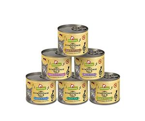 GranataPet Symphonie No. 1 Lot de 6 Paquets de Nourriture pour Chat dans Un Paquet d'essai sans céréales ni sucres ajoutés, Filet en gelée Naturelle, Nourriture Humide délicate pour Chats, 6 x 200 g