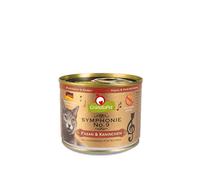 GranataPet Symphonie No.9 Faisan & Lapin 6 x 200 g Nourriture pour Chat sans céréales ni Sucre ajoutés Filet en gelée Naturelle Nourriture Humide délicate pour Chats