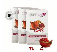 Granatum Plus - Punicalagina Plus - Complément Alimentaire - Extrait de Grenade - Supplément Antioxydant - Digestion et Métabolisme - Soin de la Peau - Produit en Espagne - 3 Boîte de 28 Comprimés