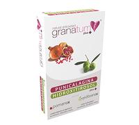 Granatum Plus - Punicalagine et Hydroxytyrosol - Extrait de Grenade et d'Huile d'Olive Extra Vierge - Antioxydant et Anti-inflammatoire - Soin de la Peau - Produit en Espagne - 1 Boîte de 60 Gélules