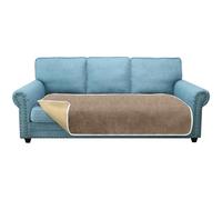 Granbest Housse de canapé 3 places antidérapante et épaisse - Universelle pour toutes les saisons - Taupe clair