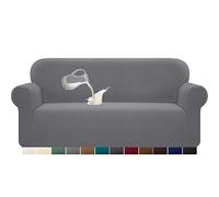 Granbest Housse de canapé de qualité supérieure - Imperméable - Haute teneur en Tissu Extensible - Tissu Super Doux - Gris Clair