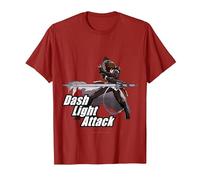 Granblue Fantasy Versus: Rising Dash Light Attack Sandalphon T-Shirt, Homme, Canneberge, XL