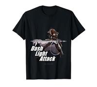Granblue Fantasy Versus: Rising Dash Light Attack Sandalphon T-Shirt, Homme, Noir, 3XL