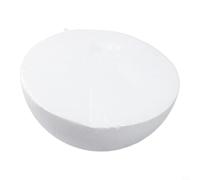 Grand 25 cm blanc pour décoration à faire soi-même - Grand 25 cm blanc pour | Blanc lisse pour la surface, facile à peindre, coller ou décorer, parfait pour les centres de table de mariage et les