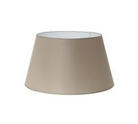 Grand abat jour conique marron clair 40 cm