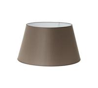 Grand abat jour conique marron taupe 36 cm