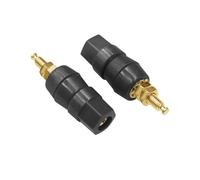 Grand amplificateur de courant, Terminal Audio, prise banane 4mm, connecteur adaptateur poste liaison en laiton(Black,M5X50_2PCS)