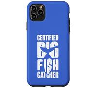 Grand Attrape-Poissons certifié drôle pêcheur Papa Coque pour iPhone 11 Pro Max