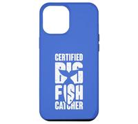 Grand Attrape-Poissons certifié drôle pêcheur Papa Coque pour iPhone 12 Pro Max