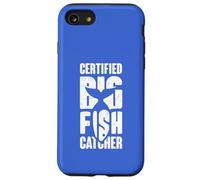 Grand Attrape-Poissons certifié drôle pêcheur Papa Coque pour iPhone SE (2020) / 7/8