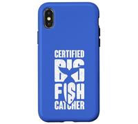 Grand Attrape-Poissons certifié drôle pêcheur Papa Coque pour iPhone X/XS