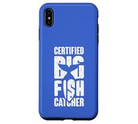 Grand Attrape-Poissons certifié drôle pêcheur Papa Coque pour iPhone XS Max