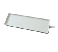 Grand Bac à Eau avec Isolation en Coton, Bac de Récupération D'eau en Métal Bac Rectangulaire avec Tuyau Bac de Vidange Huile Moteur pour Ventilo-convecteur(181x24cm/71.3x9.4in)