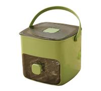 Grand bac à glaçons avec tiroir pour un rangement sans effort (vert, taille unique)