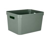 Grand Bac de rangement moderne 30 litres EDA - Vert