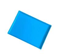 Grand Bac de Vidange en Plastique, Bac de Vidange de Chauffe-eau, Bac Récupération de Mini Réfrigérateur, Bacs de Remplacement pour Cages pour Chiens(49x34x3cm/19x13x1.2in)