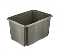 Grand Bac en plastique 45 litres - Gris