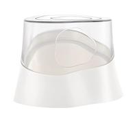 Grand bain de sable pour hamster, récipient de bain de sable pour hamster,Douche et salle de fouille pour hamster | Grand espace facile à nettoyer couvercle transparent grande toilette pour hamster po