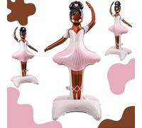 Grand ballon de danse gonflable pour décorations de fête, ballons de danse gonflables pour filles et femmes, mariage, fête prénatale, ballet, fête d'anniversaire, fournitures de décoration de fête sur