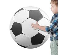 Grand ballon de football gonflable - Jumbo Beach Sports Ball, conception de PVC épaisse premium | Ball de fête de piscine extérieure de 24 pouces de 24 pouces, activités de jeux d'eau d'été arrière-co