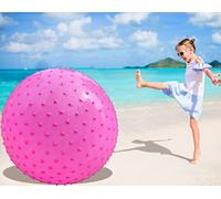 Grand Ballon de Massage pour Enfants, balles de Yoga gonflables de 85cm, Gros Balle Gonflable, Ballon d'exercice avec Pointes tactiles, Boules extérieures, balles de Jeu