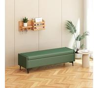 Grand banc ottoman de rangement avec couvercle - Capacité de 200 kg - Meuble polyvalent pour les espaces privilégiés