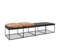 Grand banc scandinave noir Klitten