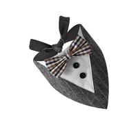 Grand bandana pour chien - Bandanas de vacances pour chien - Écharpe triangulaire confortable - Mouchoirs pour chien, beaux accessoires pour chiens, pour fêtes, mariages, photographie