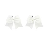 Grand bandeau épais et extensible avec nœud papillon - Ornements réglables pour queue de cheval - Accessoires pour filles - Multicolore (2 lot B)