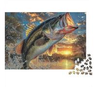 Grand Bar 1000 PC 3 Couches Carton Art Faune réaliste Puzzle, Défi Ultra Difficile Adultes, Décompression, Décor Mural & Cadeau Amateurs 38x26cm/1000pcs