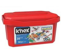 Grand Baril Rouge 35 modeles 522 Pieces pour knex - Imagine- Jeu de Construction - Set Jouet Enfant + Carte Tigre