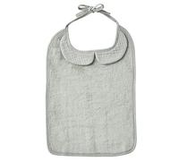 Grand bavoir bambou et gaze de coton (Vert de gris)