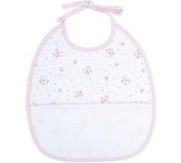 Grand bavoir - Bébé - 6 mois - A broder - Rose/motif koala - Cadeau naissance Rose