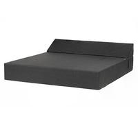 GRAND BED | Lit de piscine | COZIP GRAND BED | 200 x 180 x h38 cm / Anthracite / Arrondie h16xp29xL88cm