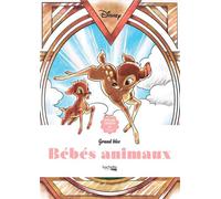 Grand bloc Disney Bébés animaux (Tome 2) 60 coloriages - William Bal - Hachette Heroes - broché - Livre-jeu