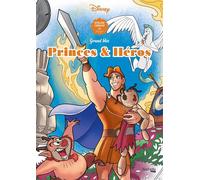 Grand bloc Disney - Princes et héros - Christophe-Alexis Pérez - Hachette Heroes - broché - Document jeunesse