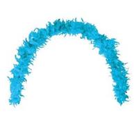 Grand Boa bleu turquoise en plumes pour votre fête de 180cm (x1) REF/21610 bleu turquoise G