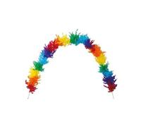 Grand Boa multicolore en plumes pour votre fête de 180cm (x1) REF/40060
