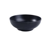 Grand bol à ramen incassable de style japonais - En mélamine mate - Passe au micro-ondes - Pour soupe, nouilles et aliments asiatiques (19 cm)