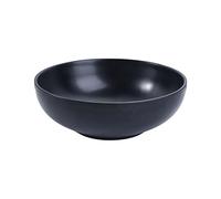 Grand bol à ramen incassable de style japonais - En mélamine mate - Passe au micro-ondes - Pour soupe, nouilles et aliments asiatiques (21,5 cm)