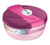 Maped Bol à déjeuner Picnik Origins – 1,4 L, 3 compartiments (1 amovible) Rose