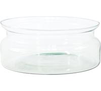 Grand bol rond en verre pour une décoration polyvalente ou des bougies flottantes